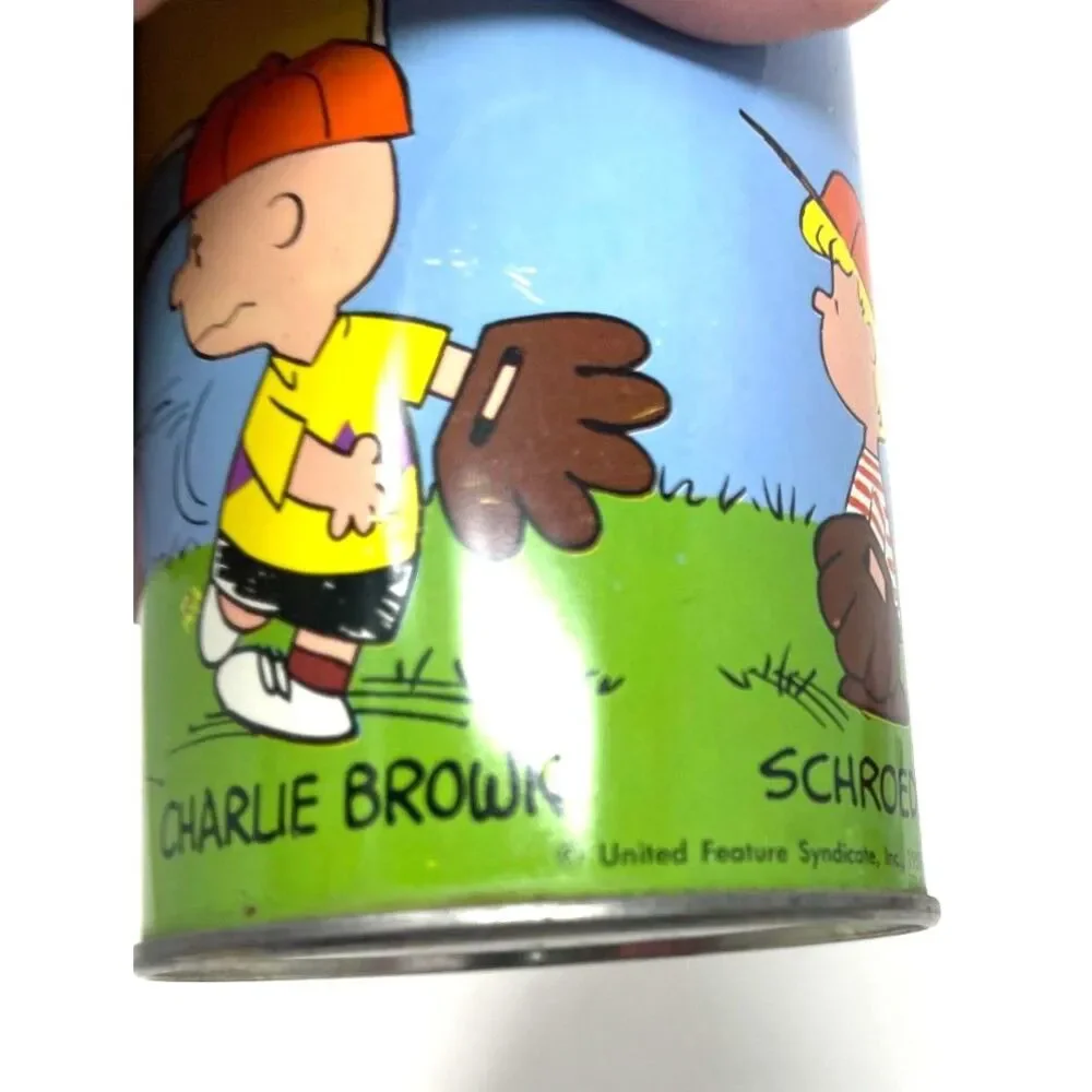 Rare Vintage Peanuts Thermos Charles Schultz 1959 Beverage Lunchbox Bottle #2868